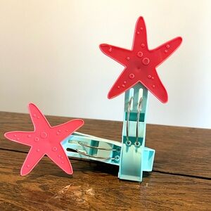Boca Whimsical Colorful Starfish Beach Towel Clips Keep towels in Place